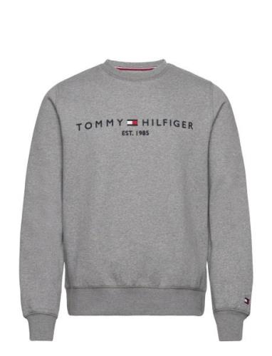 Tommy Logo Sweatshirt Tops Sweat-shirts & Hoodies Sweat-shirts Grey To...