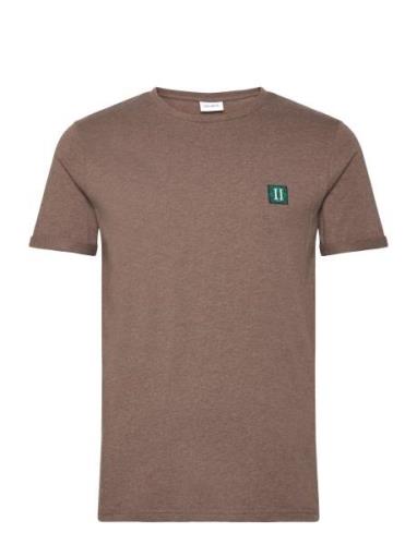 Piece 2.0 T-Shirt Tops T-shirts Short-sleeved Brown Les Deux