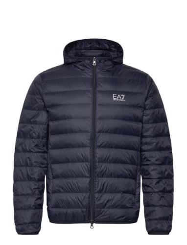 EA7 Down Jacket Marinblå