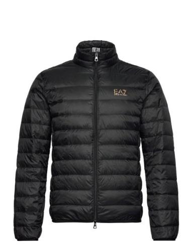 Down Jacket Tunn Jacka Black EA7