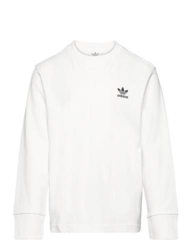Long Sleeve Tops T-shirts Long-sleeved T-shirts White Adidas Originals