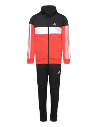 Lk Tiberio Ts Sets Tracksuits Black Adidas Sportswear