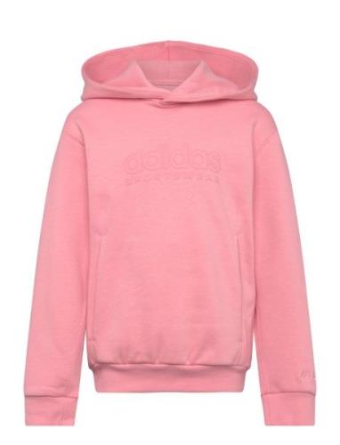 J Szn Gfx Hd Tops Sweat-shirts & Hoodies Hoodies Pink Adidas Sportswea...