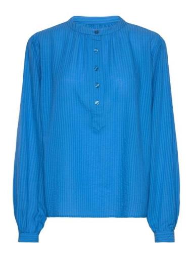 Limall Shirt Ls Tops Blouses Long-sleeved Blue Lollys Laundry