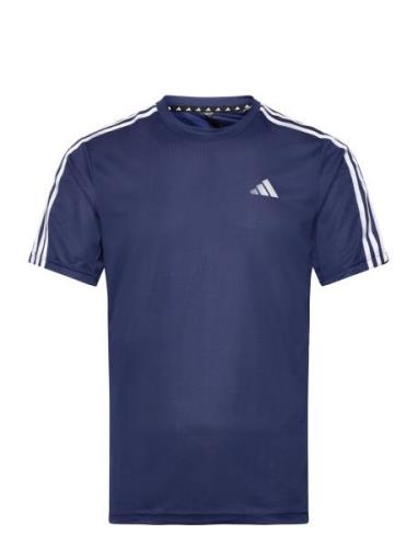 Tr-Es Base 3S T Tops T-shirts Short-sleeved Navy Adidas Performance