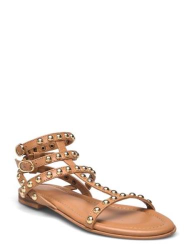 Sandals Platta Sandaler Beige Billi Bi