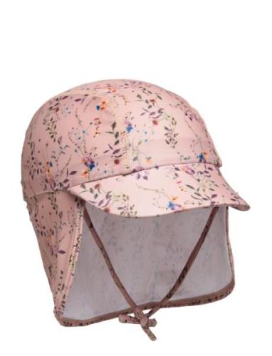 Swim Hat W. Print - Recycled Badhatt Pink Mikk-line