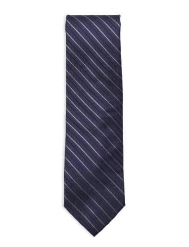 Michael Kors Dobby Stripe Tie Marinblå