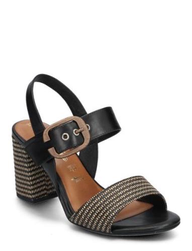 Women Sandals Sandal Med Klack Black Tamaris