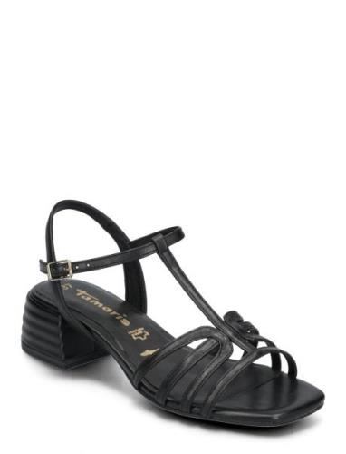 Women Sandals Sandal Med Klack Black Tamaris