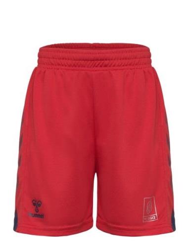 Hmlgg12 Action Shorts Kids Bottoms Shorts Red Hummel