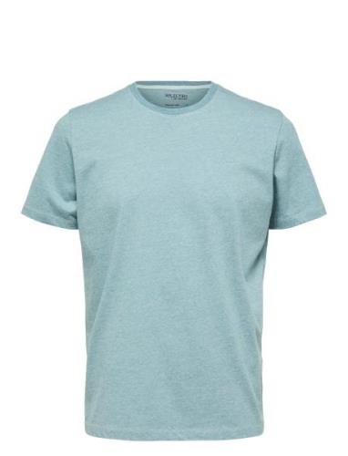 Slhaspen Mini Str Ss O-Neck Tee Noos Tops T-shirts Short-sleeved Blue ...