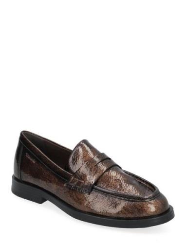 Women Slip-On Loafers Låga Skor Brown Tamaris