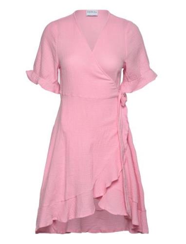 Aleppo Short Dress Kort Klänning Pink Noella