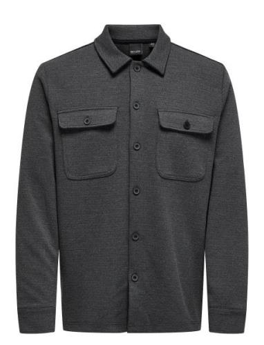 ONLY & SONS Onsnewkodyl Overshirt Sweat Noos Grå