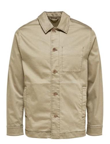 Slhrelaxed-Ronan Jacket W Tunn Jacka Beige Selected Homme