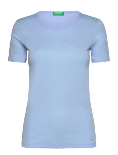 T-Shirt Tops T-shirts & Tops Short-sleeved Blue United Colors Of Benet...