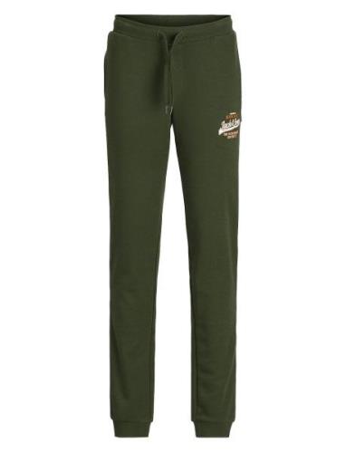 Jpstelogo Sweatpant 2 Col 24/25 Mni Bottoms Sweatpants Green Jack & J ...