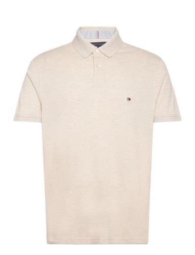 Core 1985 Regular Polo Tops Polos Short-sleeved Beige Tommy Hilfiger