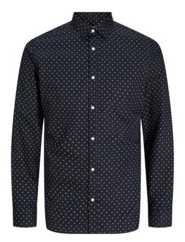 Jjjoe Print Shirt Ls Aw24 Tops Shirts Casual Black Jack & J S