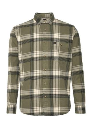 Lee Jeans Riveted Shirt Grön