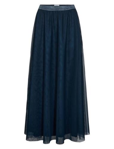 Nuea Maxi Skirt Lång Kjol Blue Nümph