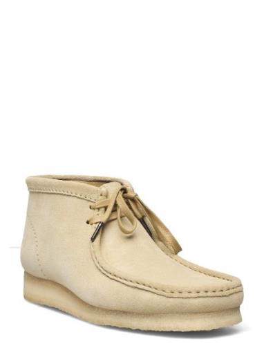 Wallabee Boot G Desert Boots Snörskor Beige Clarks Originals