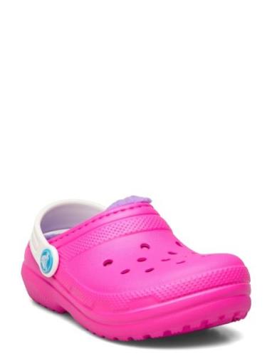 Classic Lined Clog T Shoes Clogs Pink Crocs