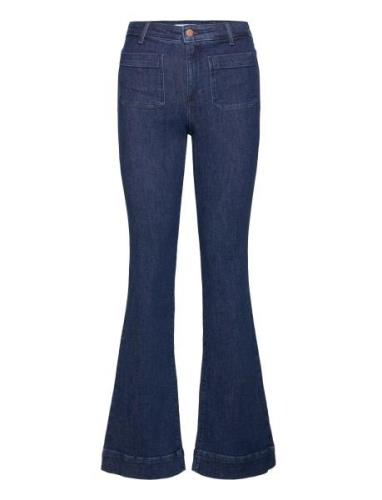 Flare Bottoms Jeans Flares Blue Wrangler