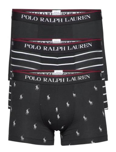 Classic Stretch-Cotton Trunk 3-Pack Boxerkalsonger Black Polo Ralph La...