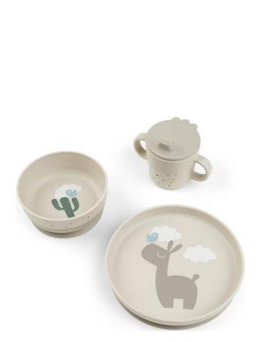 Foodie Spisesæt Lalee Sand Home Meal Time Dinner Sets Cream D By Deer