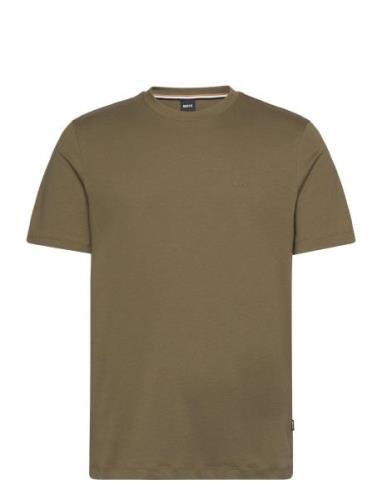 Thompson 01 Tops T-shirts Short-sleeved Khaki Green BOSS