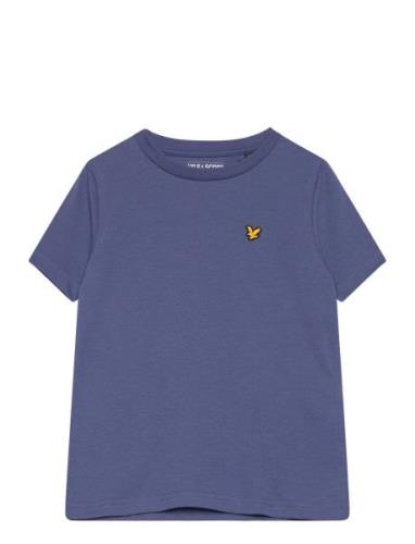 Sports T-Shirt Tops T-shirts Short-sleeved Blue Lyle & Scott