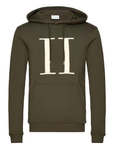 Encore Bouclé Hoodie Tops Sweat-shirts & Hoodies Hoodies Green Les Deu...