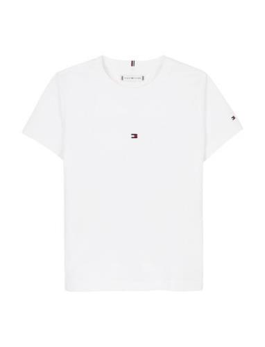 Th Nyc Foil Tee Ss Tops T-shirts Short-sleeved White Tommy Hilfiger