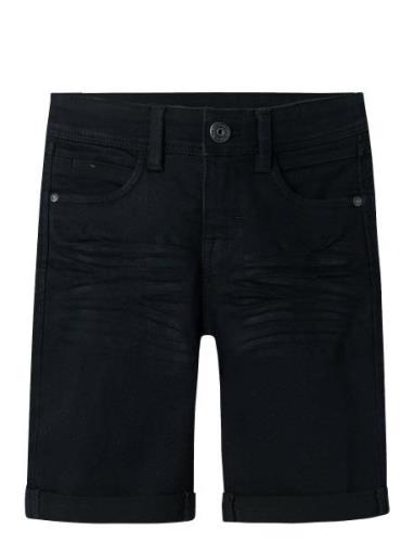 Name It Nkmsilas Slim Dnm L Shorts 2272-Tx Noos Svart