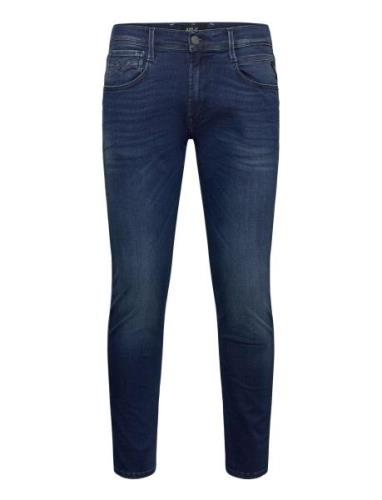 Anbass Trousers Slim Hyper Cloud Bottoms Jeans Slim Blue Replay