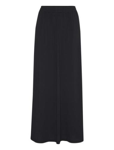 Kamallie Maxi Skirt Lång Kjol Black Kaffe