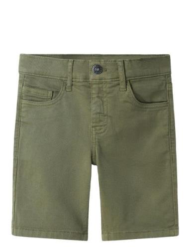 Nkmsilas Isak L Tw Shorts 9587-Mf T Noos Bottoms Shorts Green Name It