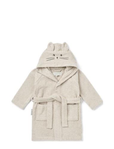 Lily Rabbit Bathrobe Morgonrock Badrock Grey Liewood