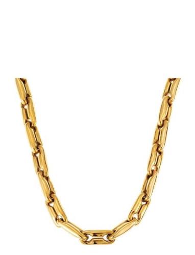 By Jolima Copenhagen Link Necklace Steel Guld