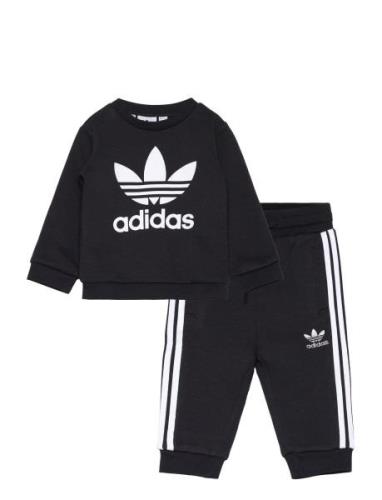 Crew Set Sets Sweatsuits Black Adidas Originals