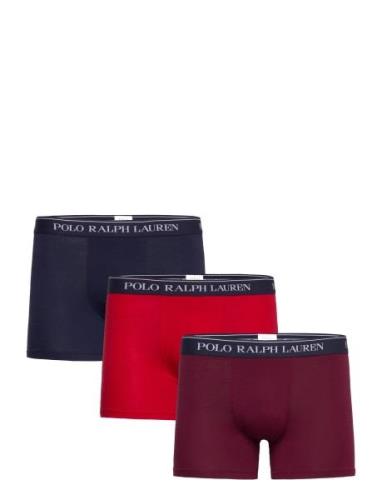 Polo Ralph Lauren Underwear Stretch Cotton Boxer Brief 3-Pack Multi/pa...