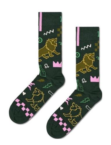 Leo Sock Underwear Socks Regular Socks Green Happy Socks