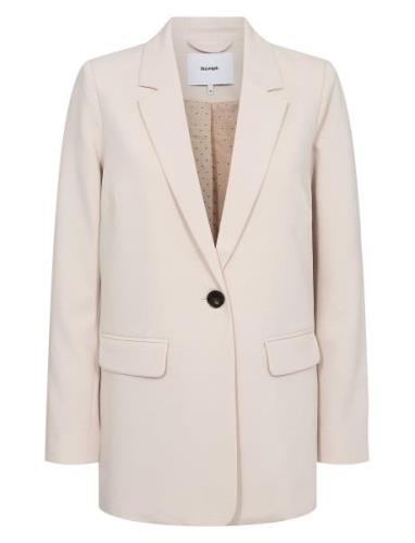 Nuronja Blazer Blazers Single Breasted Blazers Beige Nümph