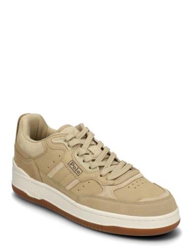 Masters Sport Suede-Nubuck Sneaker Låga Sneakers Beige Polo Ralph Laur...