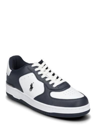 Polo Ralph Lauren Masters Court Leather Sneaker Marinblå