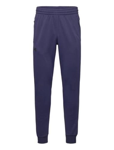 Ua Armour Fleece Joggers Bottoms Sweatpants Navy Under Armour