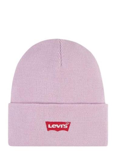 Levi's® Core Batwing Beanie Accessories Headwear Hats Beanie Pink Levi...