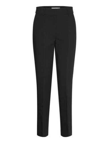 Selected Femme Slflina Mw Tapered Pant Svart